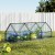 Greenfingers 2.7x0.9M Mini Greenhouse with Raised Planter Box - Durable PVC, Easy Setup, All-Weather Protection