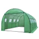Greenfingers 4x3x2M Walk-In Tunnel Greenhouse with Durable PE Cover, Steel Frame, 8 Ventilated Windows, Easy Setup Greenfingers 4x3x2M Walk-In Tunnel Greenhouse with Durable PE Cover, Steel Frame, 8 Ventilated Windows, Easy Setup