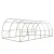 Greenfingers 6x3x2M Walk-In Greenhouse Tunnel | Durable PE Cover, Steel Frame, 12 Ventilation Windows, Roll-Up Door