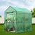 Green Fingers Walk-In Greenhouse 1.9x1.2M - Durable PVC, 4 Shelves, Roll-Up Door, Weather-Proof, Galvanised Steel Frame Green Fingers Walk-In Greenhouse 1.9x1.2M - Durable PVC, 4 Shelves, Roll-Up Door, Weather-Proof, Galvanised Steel Frame
