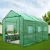 Greenfingers 3.5x2x2M Walk-In Greenhouse Tunnel - Sturdy Steel Frame, PE Cover, 6 Vent Windows, Easy Tool-Free Setup