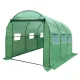 Green Fingers 3x2x2M Greenhouse Garden Shed - Durable PE Cover, Steel Frame, Easy Setup, All-Weather Protection