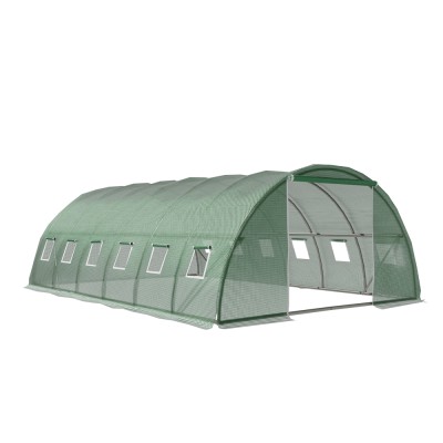 Greenfingers 6x4x2M Walk-in Greenhouse Tunnel | Durable PVC, Steel Frame | All-Weather, Pest-Proof Garden Dome Greenfingers 6x4x2M Walk-in Greenhouse Tunnel | Durable PVC, Steel Frame | All-Weather, Pest-Proof Garden Dome