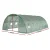 Greenfingers 6x4x2M Walk-in Greenhouse Tunnel | Durable PVC, Steel Frame | All-Weather, Pest-Proof Garden Dome
