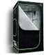 Greenfingers 100x100x200CM Hydroponics Grow Tent Kit - Durable Steel Frame, 600D Oxford Cloth, Easy Assembly