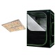 Greenfingers Hydroponics Grow Tent Kit 1.5M x 1.5M x 2M with 4500W LED Full Spectrum Light, Easy Set-Up