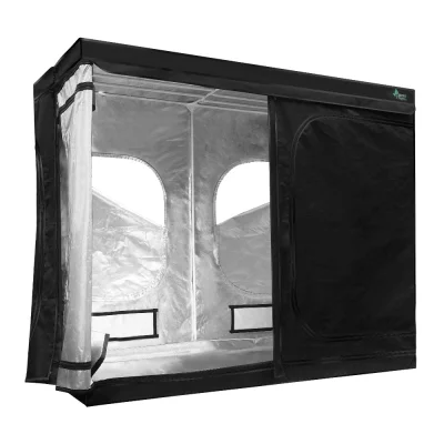 Greenfingers Hydroponics Grow Tent 240x120x200CM - Durable Steel Frame, 600D Oxford Cloth, Easy Set-Up, Indoor Plant Kit