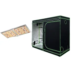 Greenfingers Grow Tent Light Kit 240x120x200CM 2200W LED Full Spectrum, Easy Setup, Sturdy Steel Frame, Smart App Control