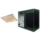 Greenfingers Grow Tent Light Kit 240x120x200CM 4500W LED Full Spectrum, Sturdy Steel Frame, Easy Set-Up, Smart Control