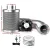 Greenfingers 4" Hydroponics Grow Tent Kit with Ventilation Fan, Activated Carbon Filter, and Fire-Resistant 5m Ducting