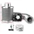 Greenfingers 6" Hydroponics Ventilation Kit - Silent Fan, Activated Carbon Filter, 5m Fire-Resistant Aluminium Ducting