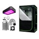 Greenfingers Grow Tent Light Kit 120x120x200CM, 1000W Full Spectrum LED, 6" Vent Fan, Carbon Filter, 5m Duct