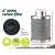 Greenfingers Grow Tent Light Kit 80x80x160CM with 1000W Full Spectrum LED, 4" Vent Fan, Carbon Filter & Ducting - Max