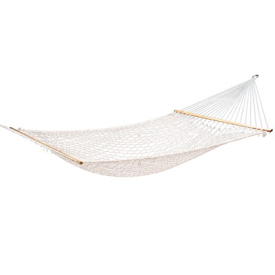 Gardeon 2-Person Hammock Bed Outdoor Chair - Cotton & Polyester Blend, 180kg Capacity, 340cm Length, Indoor/Outdoor Use