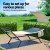 Gardeon Beige Hammock Bed with Stand – Durable Steel Frame, Weather-Resistant, Detachable Pillow, 230x90x158cm