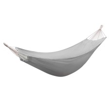 Gardeon Grey Hammock Bed w/ Travel Bag - Durable Cotton & Polyester, 300cm Length, Supports 200kg, Indoor/Outdoor Use