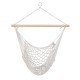 Gardeon Hammock Chair, Cotton & Wood, 99.5 x 114cm, Cream, Outdoor/Indoor Hanging Seat, Camping & Relaxation