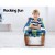 Gardeon Kids Timber Hammock Bed - Durable Larch Wood, Sky Blue Cotton-Poly Blend, 45kg Capacity for Outdoor Fun