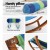 Gardeon Kids Timber Hammock Bed - Durable Larch Wood, Sky Blue Cotton-Poly Blend, 45kg Capacity for Outdoor Fun