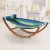 Gardeon Kids Timber Hammock Bed - Durable Larch Wood, Sky Blue Cotton-Poly Blend, 45kg Capacity for Outdoor Fun