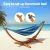 Gardeon Hammock Bed Stand, Larch Wood, 315cm, Indoor/Outdoor, 2-Person, UV & Weather Resistant, Easy Setup