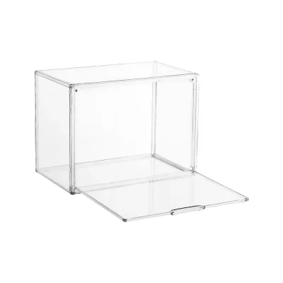 Artiss Clear Acrylic Display Case 36x22x27cm - Dustproof, UV-Resistant, Easy Assembly, Perfect for Collectibles & Gifts