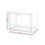 Artiss Clear Acrylic Display Case 36x22x27cm - Dustproof, UV-Resistant, Easy Assembly, Perfect for Collectibles & Gifts