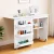 Artiss Multi-functional Folding Sewing Table - White Craft Station with Storage, Rolling Wheels, and Magnetic Closure