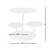 5-Star Chef 5-Tier Acrylic Cake Stand, 31cm Tall, Clear UV-Protected Display Holder for Wedding and Party Desserts