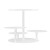 5-Star Chef 5-Tier Acrylic Cake Stand, 31cm Tall, Clear UV-Protected Display Holder for Wedding and Party Desserts