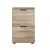 Artiss Oak Filing Cabinet, 2-Drawer, E1 Particle Board, 47x41x72cm, Smooth Glide, Office Storage with Suspension Files