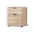 Artiss 2 Drawer Filing Cabinet - Modern Wood Finish, Metal Rails, Anti-Rust Runners, 45.5x41x55.5cm, Office Organiser