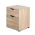Artiss 2 Drawer Filing Cabinet - Modern Wood Finish, Metal Rails, Anti-Rust Runners, 45.5x41x55.5cm, Office Organiser