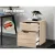Artiss 2 Drawer Filing Cabinet - Modern Wood Finish, Metal Rails, Anti-Rust Runners, 45.5x41x55.5cm, Office Organiser