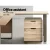 Artiss 2 Drawer Filing Cabinet - Modern Wood Finish, Metal Rails, Anti-Rust Runners, 45.5x41x55.5cm, Office Organiser