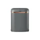 Devanti 38L Motion Sensor Rubbish Bin - Grey Steel, Fingerprint-Resistant, Hands-Free, Noise-Free, Soft Close
