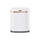 Devanti 38L Motion Sensor Bin, White Steel, Hands-Free & Noise-Free, Fingerprint-Resistant, Soft Close, 1-Year Warranty