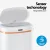 Devanti 38L Motion Sensor Bin, White Steel, Hands-Free & Noise-Free, Fingerprint-Resistant, Soft Close, 1-Year Warranty