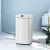 Devanti 45L Motion Sensor Bin in White - Hands-Free, Fingerprint-Resistant Steel with Soft Close & Manual Option