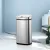 Devanti 50L Stainless Steel Motion Sensor Bin - Hands-Free, Soft Close, Fingerprint Resistant, Battery-Powered