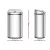 Devanti 50L Stainless Steel Motion Sensor Bin - Hands-Free, Soft Close, Fingerprint Resistant, Battery-Powered