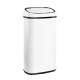 Devanti 58L Motion Sensor Bin - White Steel, Fingerprint-Resistant, Hands-Free, Soft Close, Noise & Odour-Free Devanti 58L Motion Sensor Bin - White Steel, Fingerprint-Resistant, Hands-Free, Soft Close, Noise & Odour-Free