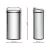 Devanti 68L Stainless Steel Motion Sensor Bin - Hands-Free, Soft-Close, Odour-Free, Battery Operated with Manual Option