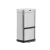 Devanti 70L Motion Sensor Pedal Bin, Stainless Steel, Dual Compartments, Fingerprint-Resistant, Soft Close, Silver