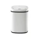 Devanti 82L Motion Sensor Rubbish Bin White Steel | Automatic Touchless Kitchen Trash Can, Soft Close, Hygienic