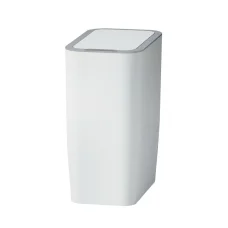 Devanti 9L Motion Sensor Bin, Hands-Free, Odour Lock, ABS Plastic, White, 15cm Range, Soft Close, Battery Operated
