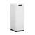 Devanti 50L Motion Sensor Trash Can - White Iron, Hands-Free, Soft Close, USB/Battery Powered, Fingerprint-Resistant