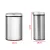 Devanti 50L Motion Sensor Rubbish Bin Stainless Steel Automatic Touchless Waste Bin with Liner Holder Silver