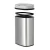 Devanti 50L Motion Sensor Rubbish Bin Stainless Steel Automatic Touchless Waste Bin with Liner Holder Silver