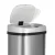 Devanti 50L Motion Sensor Rubbish Bin Stainless Steel Automatic Touchless Waste Bin with Liner Holder Silver